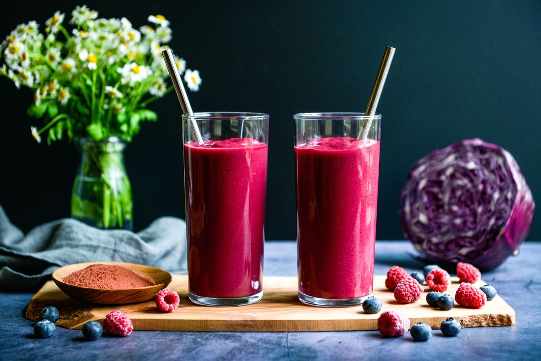 Red Antioxidant Smoothie Recipe Nourishing Meals®(02)